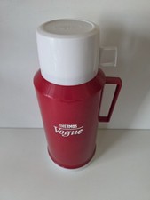 Vintage red thermos - vintage,