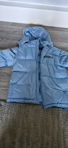 Blue hoodrich coat size - coat,