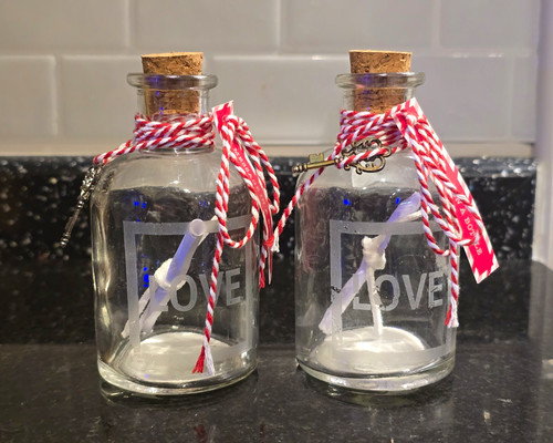 Message bottle love - message,