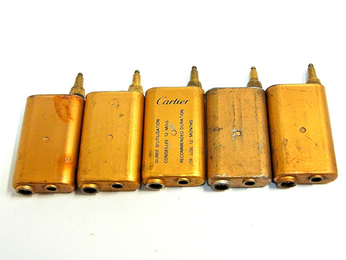 Cartier lighter genuine gold - cartier,