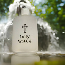 Holy Water Bottle, 4 Oz.,  cs 3 x 12 bottles  HOLY WATER NOT INCLUDED.
