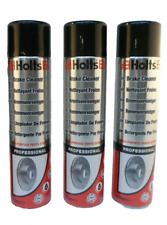 3 x Holts Brake Cleaner Spray Aerosol Clutch Parts Degreaser 600ML Trade Size