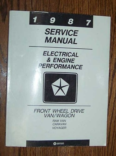1987 chrysler service manual - service,