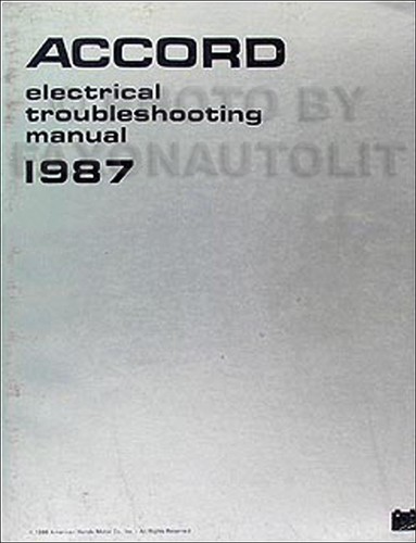 1987 honda accord electric - accord, in