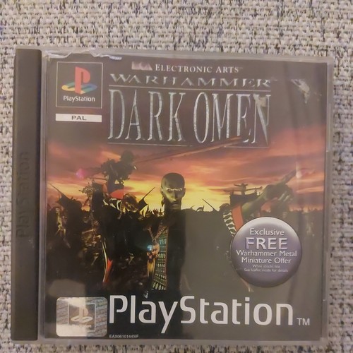 Warhammer dark omen ps1 game - omen,