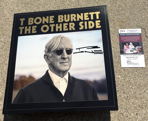 Bone burnett signed vinyl - bone,