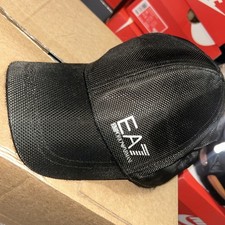 Men’s EA7 Armani Cap Uni-sex 100% Authentic Black Adjustable