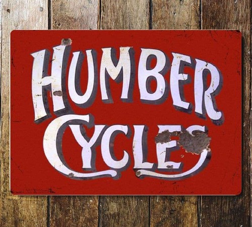 Vintage humber cycles - vintage, metal