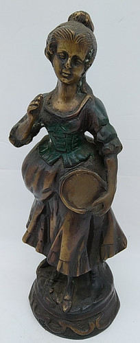 Bronze sculpture victorian - sculpture,