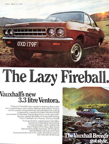 Original 1968 advert vauxhall - 1968,
