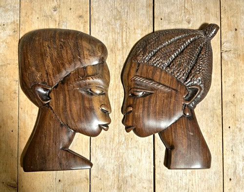 Vintage hand carved - x,