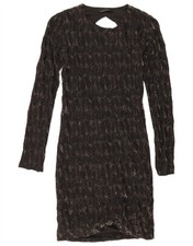 Zara Womens Long Sleeve Sheath