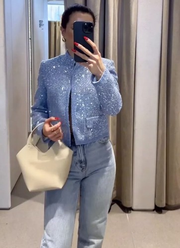Zara collection sequin - zw,