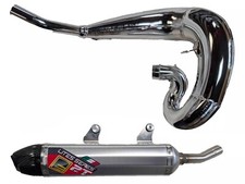 Fits KTM EXC 250 / 300 2024-2026 Fresco Chrome Exhaust Expansion Pipe & Silencer