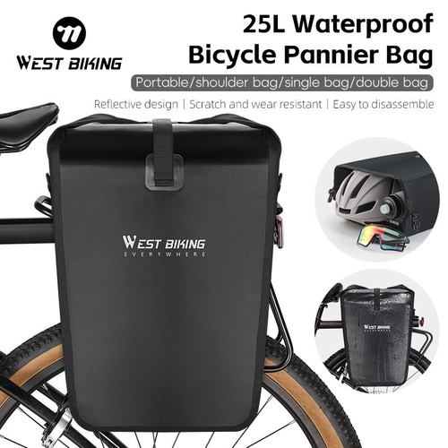 West biking 25l waterproof - west,