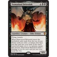 1x DEMONLORD BELZENLOK - Demon - Dominaria - MTG - NM - Magic the Gathering