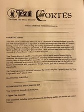 TESORO CORTES METAL DETECTOR