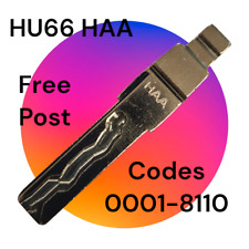 VOLKSWAGEN VW HAA CAR KEY