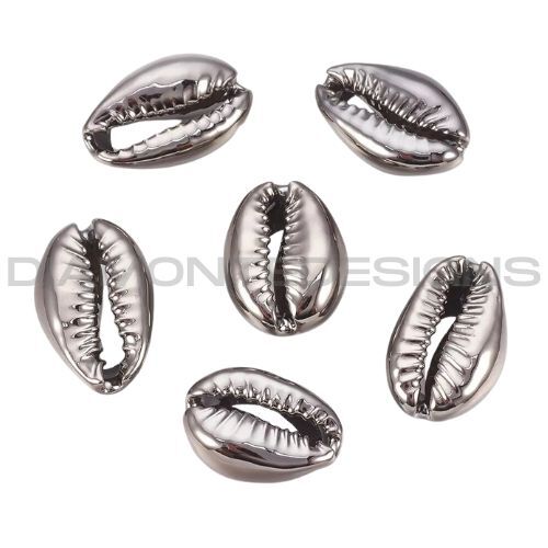 Pcs electroplated cowrie - 10,
