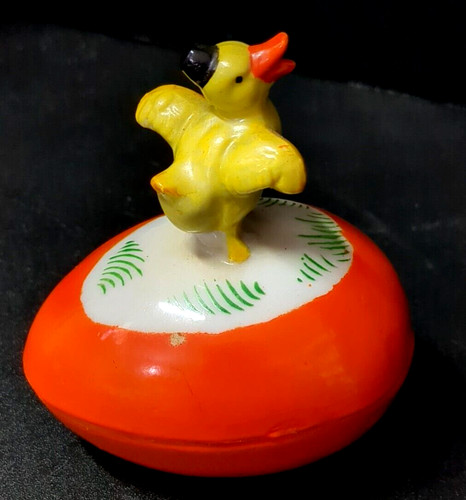 Vintage painted easter egg - easter,