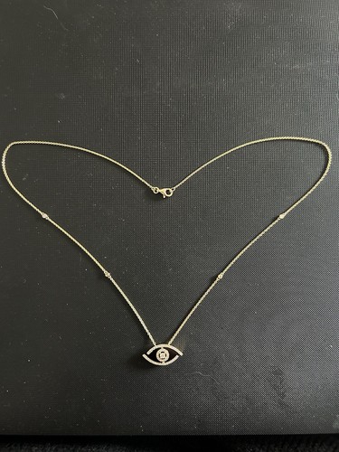 Gold diamond lucky eye - gold,