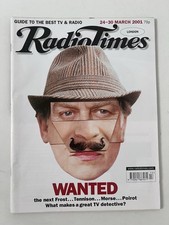 Radio Times Magazine – “Wanted: The Next TV Detective” – March 2001