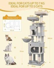 193cm Extra Large Cat Tower