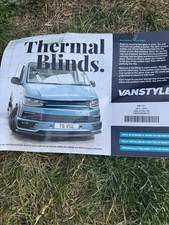 VW TRANSPORTER KOMBI T5.1 THERMAL WINDOW BLINDS/REFLECTORS