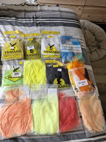 Joblot turkey marabou - 12, x