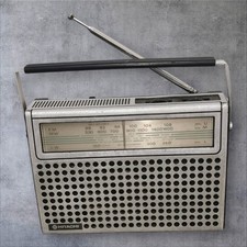 Hitachi KH-924L Vintage Transistor Radio FM/MW/LW Tested Working Mains & Battery