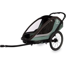 Hamax Cocoon Twin Child Bike Trailer 2023 Green/Black