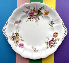 Vintage 1940’s Royal Crown Derby Derby Posies Tea Set Bread Plate 25cm?????