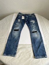 Zara Men Skinny Fit Distressed