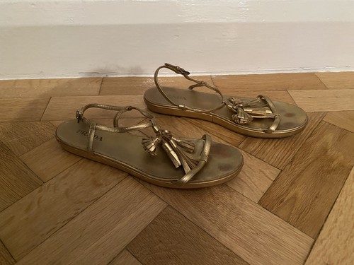 Prada vintage gold leather - vintage,