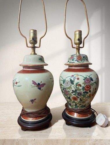 Pair chinese famille rose - famille,