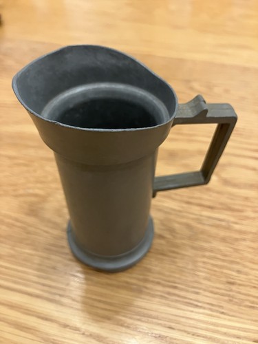 Antique pewter measuring - antique,