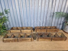 Vintage Rustic Wooden Double