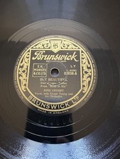 BING CROSBY 10" 78 - BUT