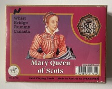 Mary Queen Of Scots Vintage Piatnik Double Deck Of Cards