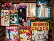 10 Mixed Puzzle Books