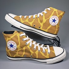 Converse Trainers Mens Size 9 Chuck Taylor All Star Giraffe Print Shoes Comfort