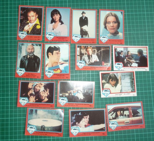 Superman trading cards 1978 - trading,