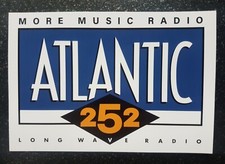 Atlantic 252 Sticker - Retro