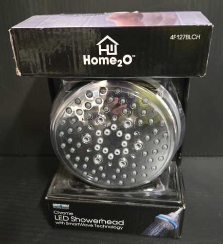 Home2o chrome led - home2o, showerhead