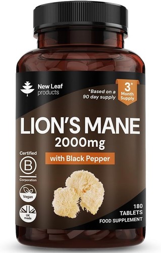 Lions mane mushroom 2000mg - lions,