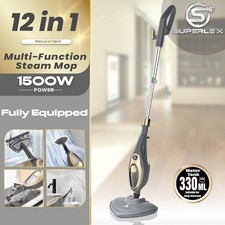 SUPERLEX Steam Cleaner for Floor HandHeld Cleaner Steamer Carpet Washer Window