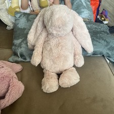 JELLYCAT RARE RETIRED ORIGINAL BASHFUL BLUSH BUNNY PLUSH  31 CM