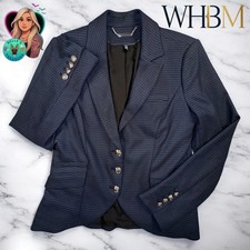 WHBM Houndstooth Blazer Jacket