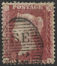 GB QV, 1856-58, SG#40, 1d