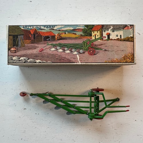 Britains farm furrow tractor - farm,